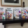 8 Dog themed Birthday cards print yourself