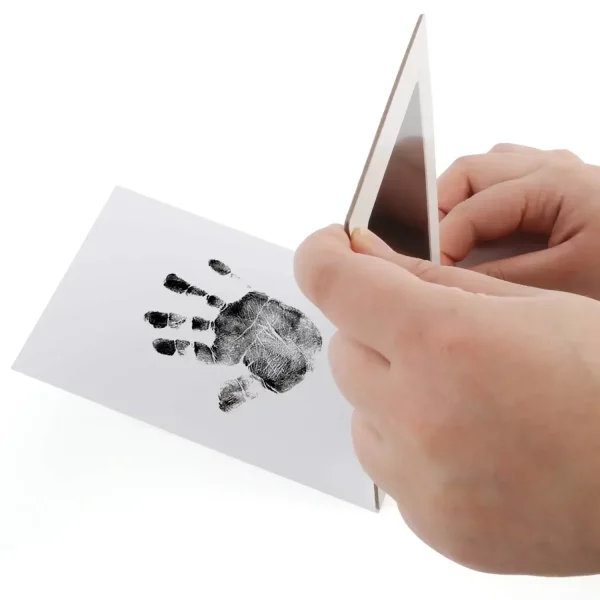 Paw print clean touch ink pad, dog plus greetings card - Image 4