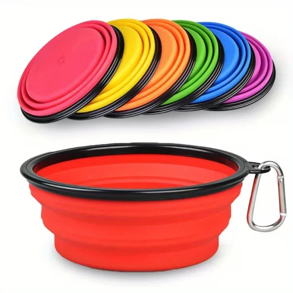 Dog walkers bundle includes multifunction pouch, lead, drinking bowl, clicker and carabiners - Image 5