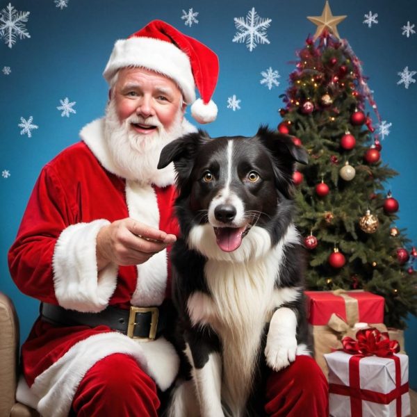 Cute Christmas Dog Images to download for your projects - Image 8